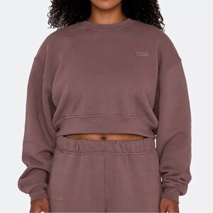 Set Active Cropped Crewneck